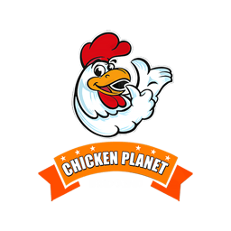 Chicken Planet Bridgend logo.